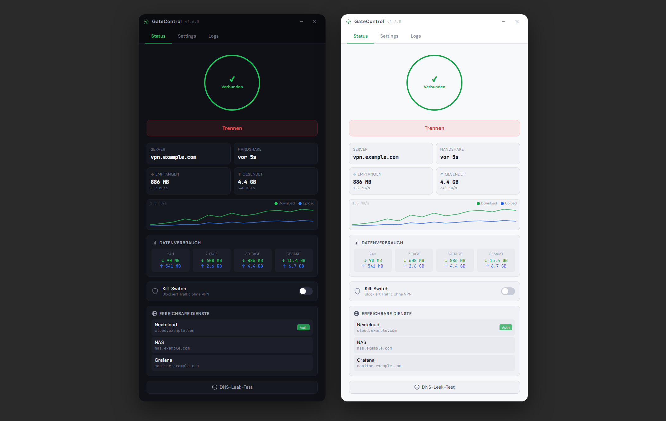 GateControl Community Client